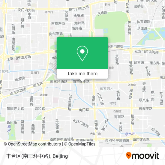丰台区(南三环中路) map