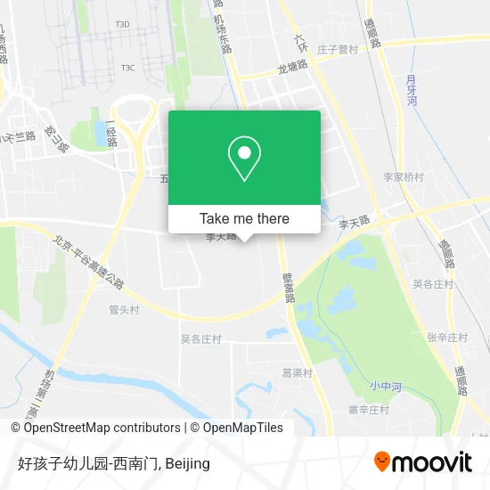 好孩子幼儿园-西南门 map