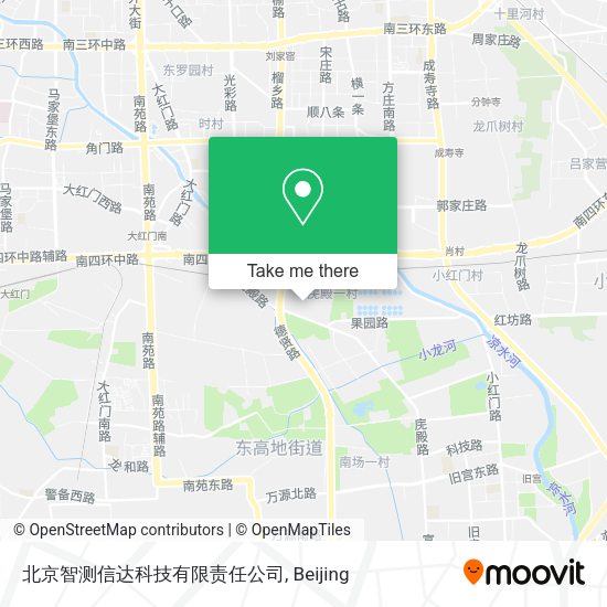 北京智测信达科技有限责任公司 map