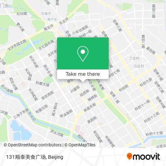 131顺泰美食广场 map