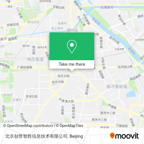 北京创世智胜信息技术有限公司 map