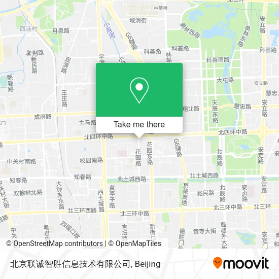 北京联诚智胜信息技术有限公司 map