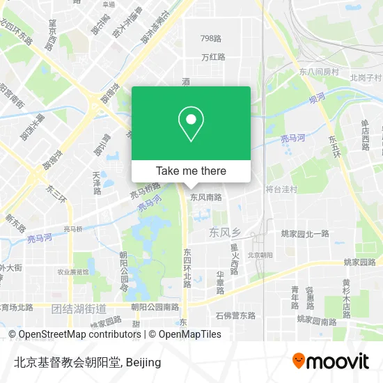 北京基督教会朝阳堂 map