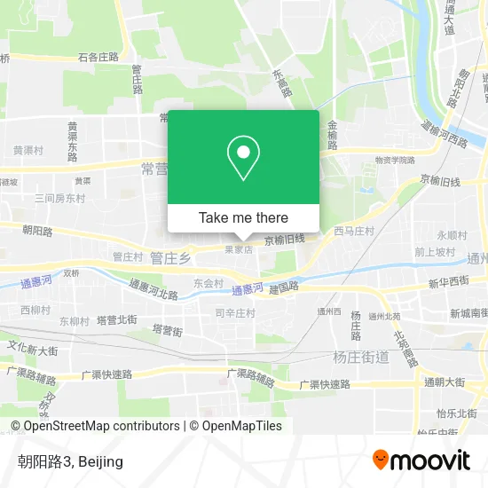 朝阳路3 map