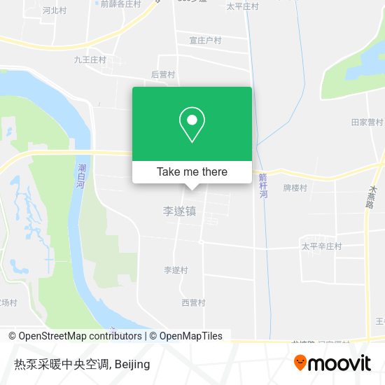 热泵采暖中央空调 map