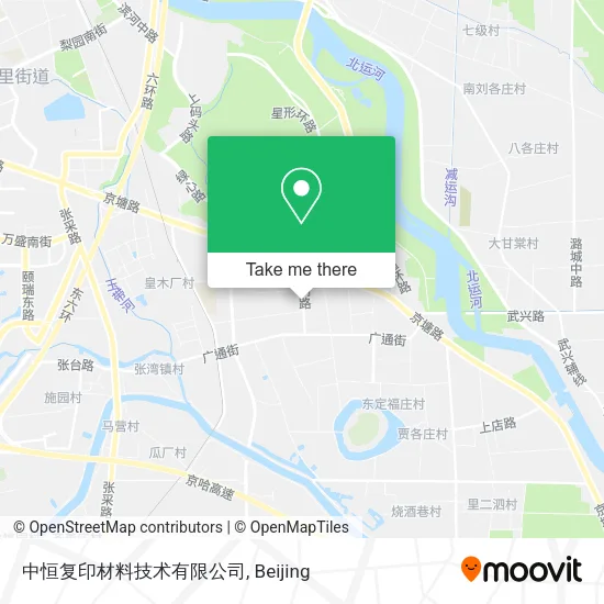 中恒复印材料技术有限公司 map