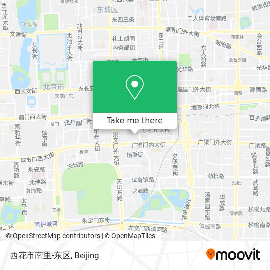 西花市南里-东区 map