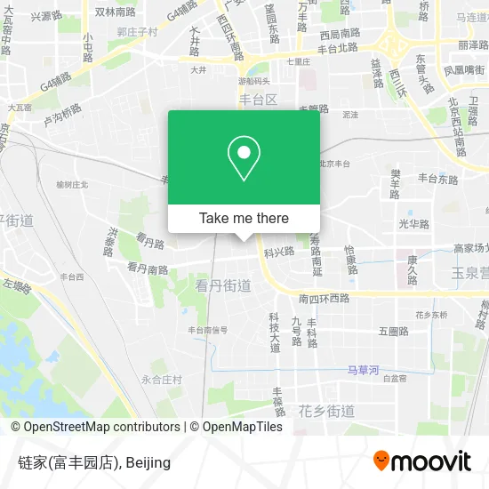 链家(富丰园店) map