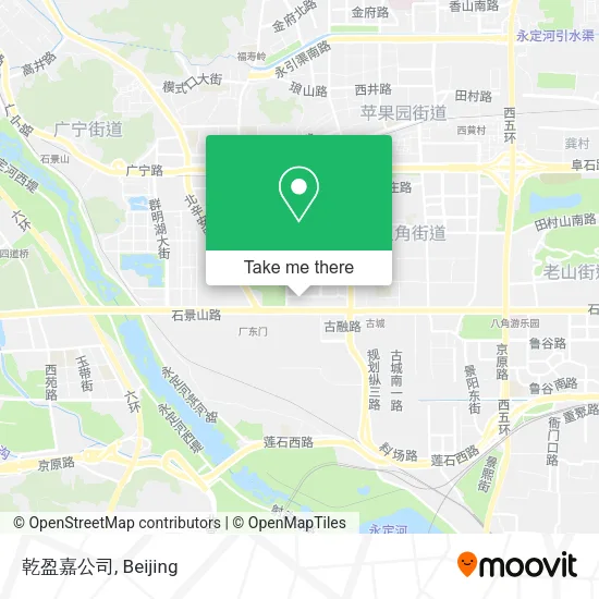 乾盈嘉公司 map
