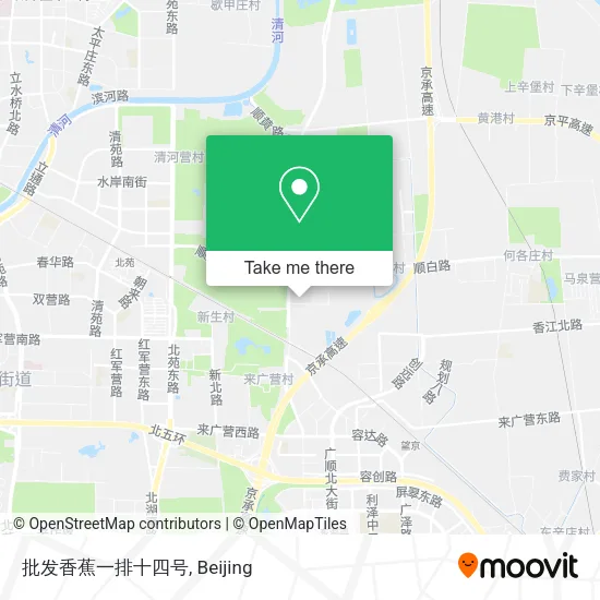 批发香蕉一排十四号 map