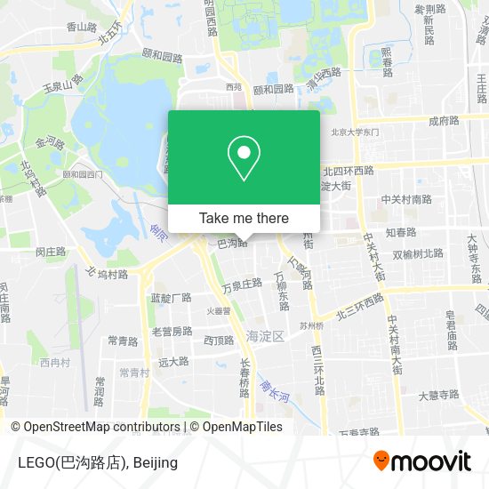 LEGO(巴沟路店) map