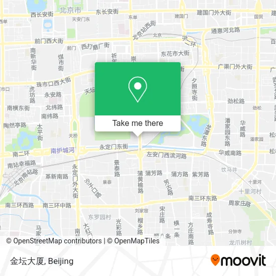 金坛大厦 map