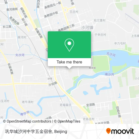 巩华城沙河中学五金宿舍 map