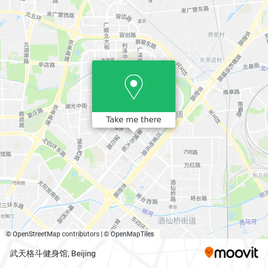 武天格斗健身馆 map