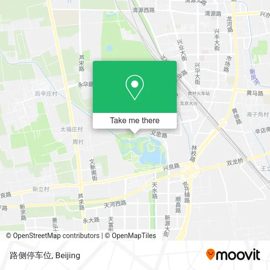 路侧停车位 map
