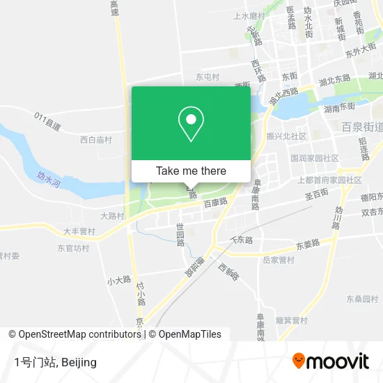 1号门站 map