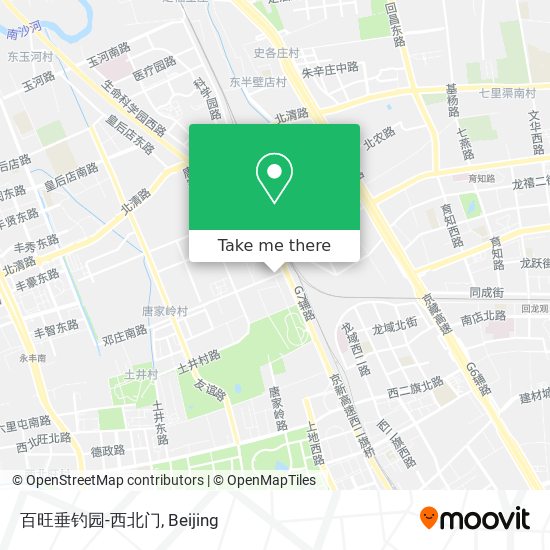 百旺垂钓园-西北门 map