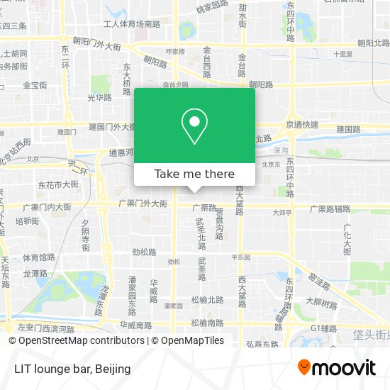 LIT lounge bar map