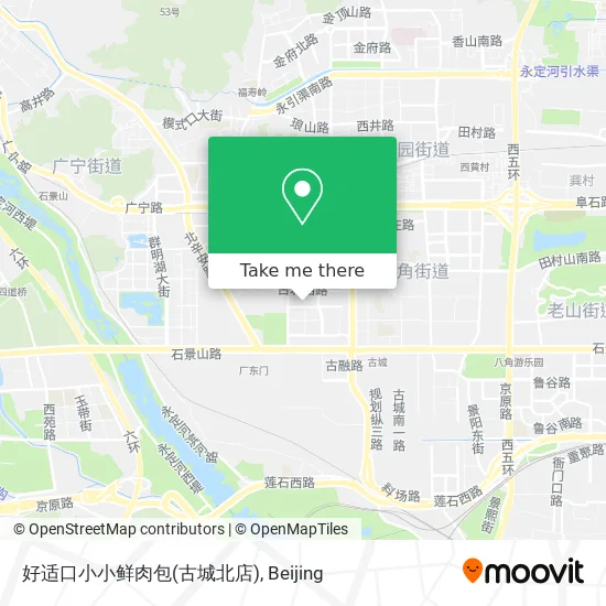 好适口小小鲜肉包(古城北店) map