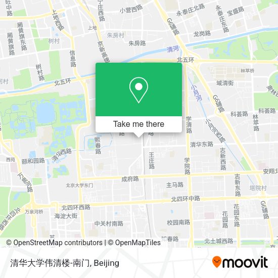 清华大学伟清楼-南门 map