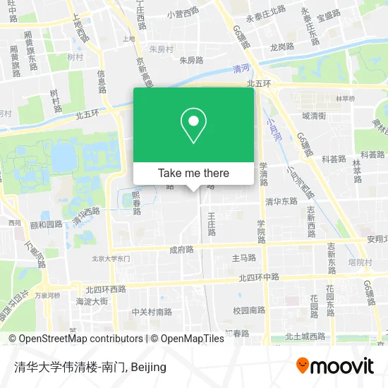 清华大学伟清楼-南门 map