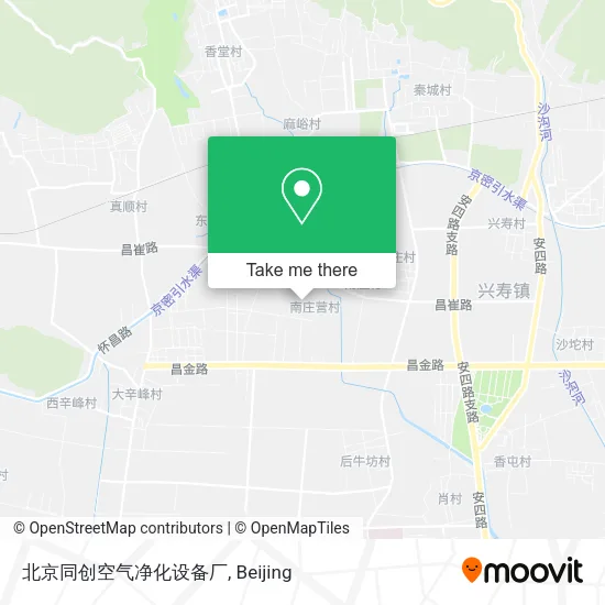 北京同创空气净化设备厂 map