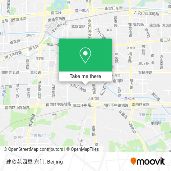 建欣苑四里-东门 map