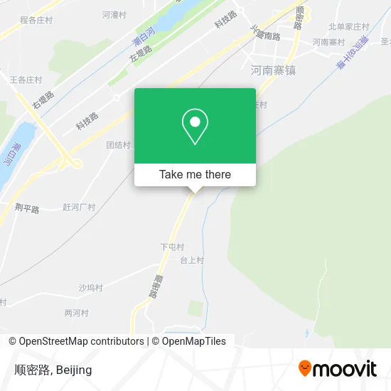 顺密路 map
