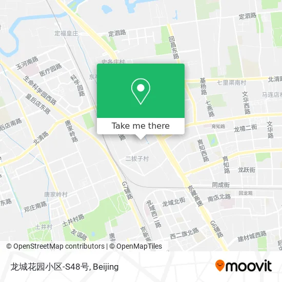 龙城花园小区-S48号 map