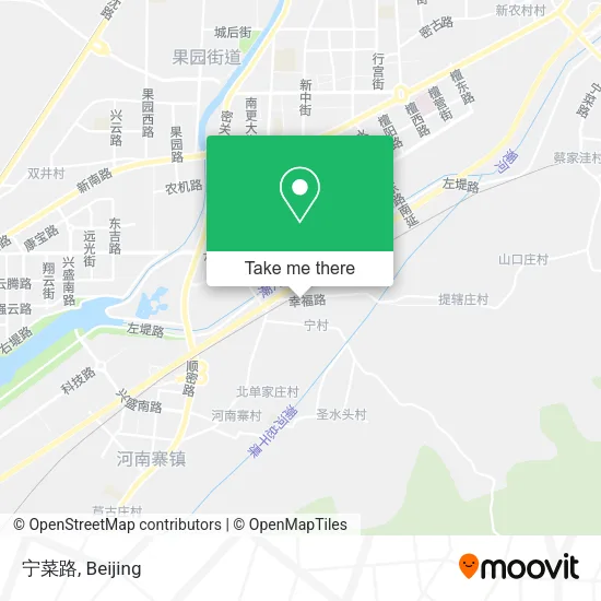 宁菜路 map