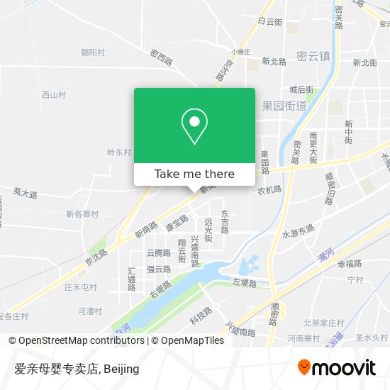 爱亲母婴专卖店 map