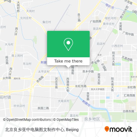 北京良乡亚中电脑图文制作中心 map