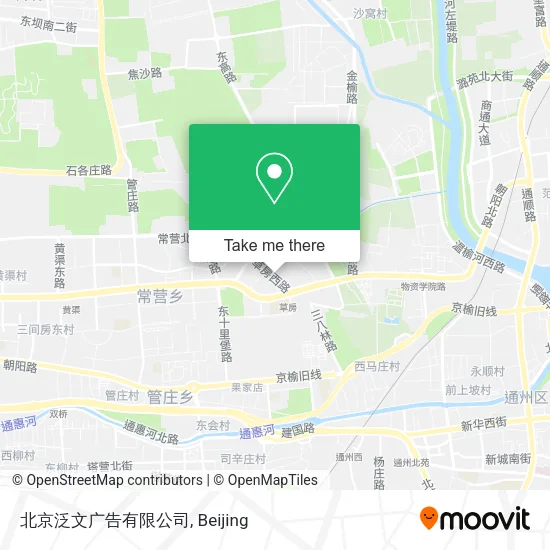 北京泛文广告有限公司 map