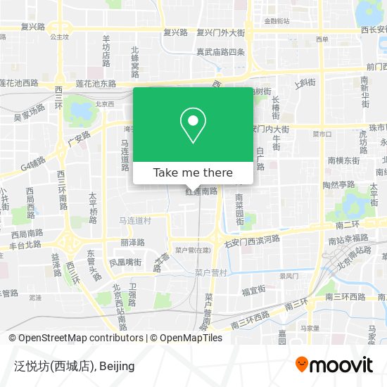 泛悦坊(西城店) map