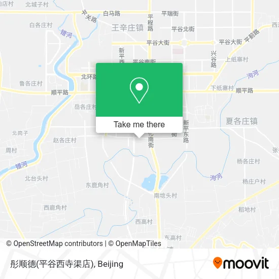 彤顺德(平谷西寺渠店) map