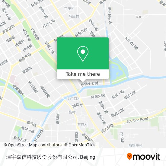 津宇嘉信科技股份股份有限公司 map