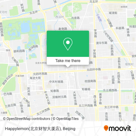 Happylemon(北京财智大厦店) map