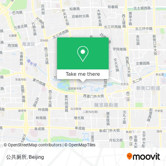 公共厕所 map