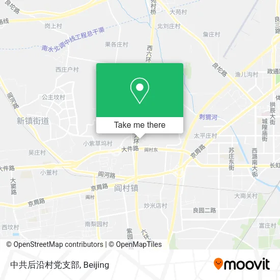 中共后沿村党支部 map