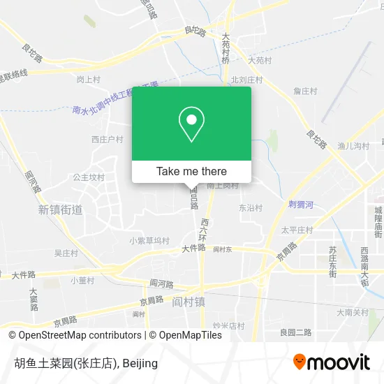 胡鱼土菜园(张庄店) map