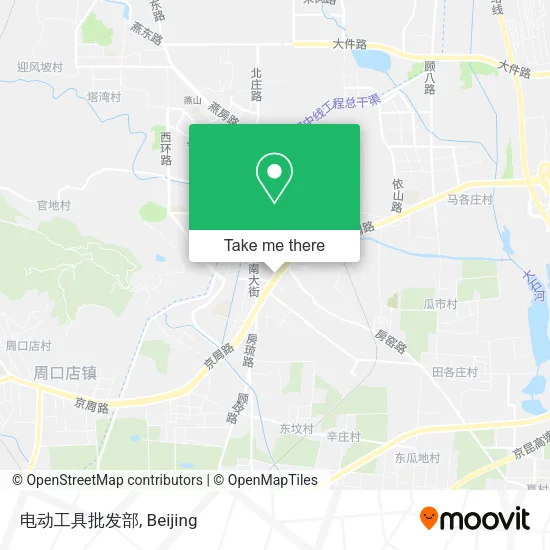 电动工具批发部 map