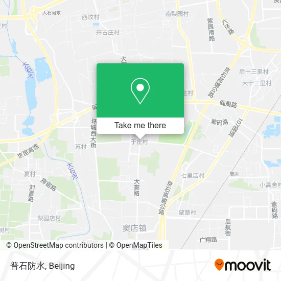 普石防水 map