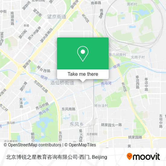 北京博锐之星教育咨询有限公司-西门 map