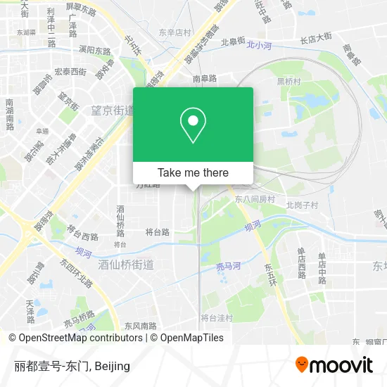 丽都壹号-东门 map