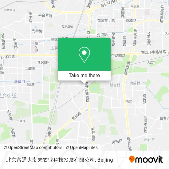 北京富通大潮来农业科技发展有限公司 map