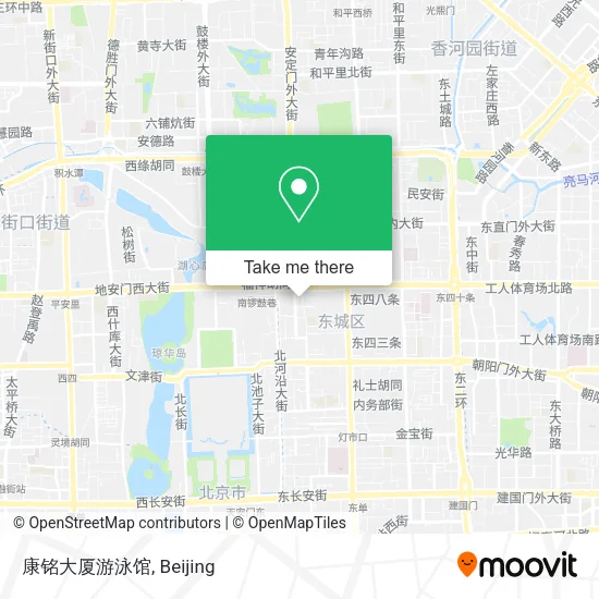 康铭大厦游泳馆 map