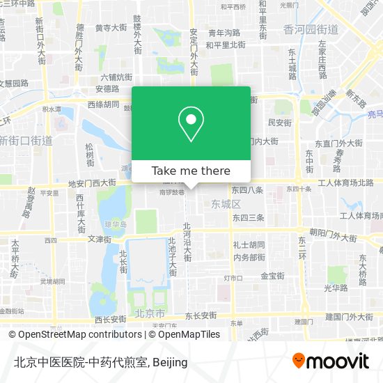 北京中医医院-中药代煎室 map