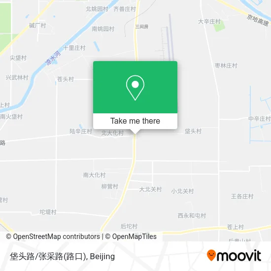 垡头路/张采路(路口) map