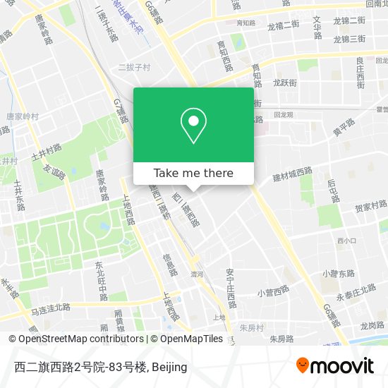 西二旗西路2号院-83号楼 map