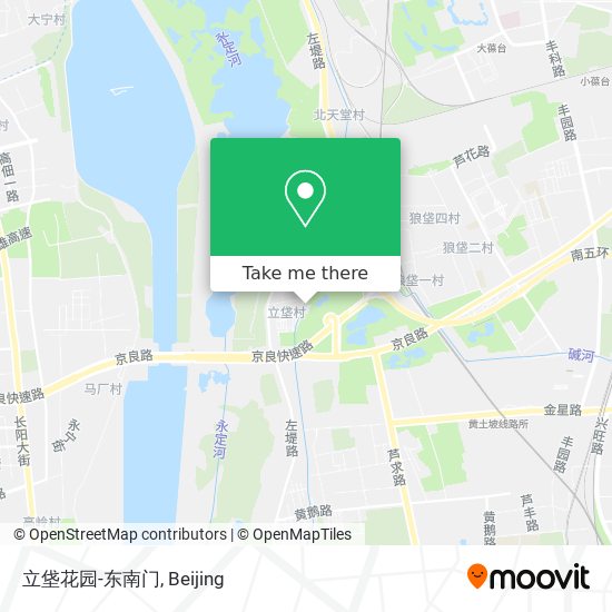 立垡花园-东南门 map